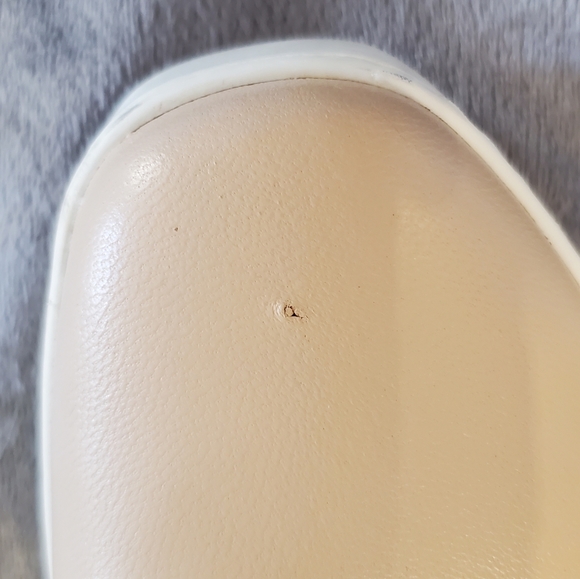 Vince Camuto Leather Platform Sneaker sz 8 - Picture 5 of 7